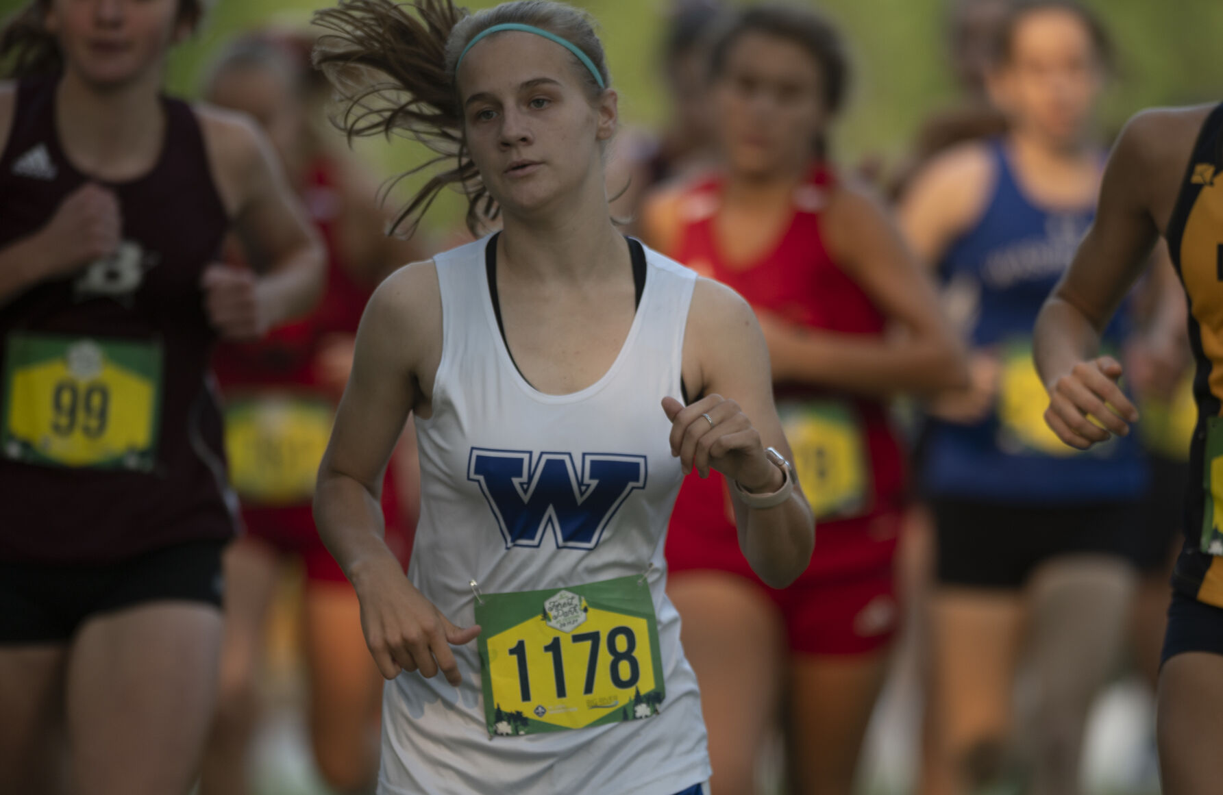 Forest Park Festival girls cross country